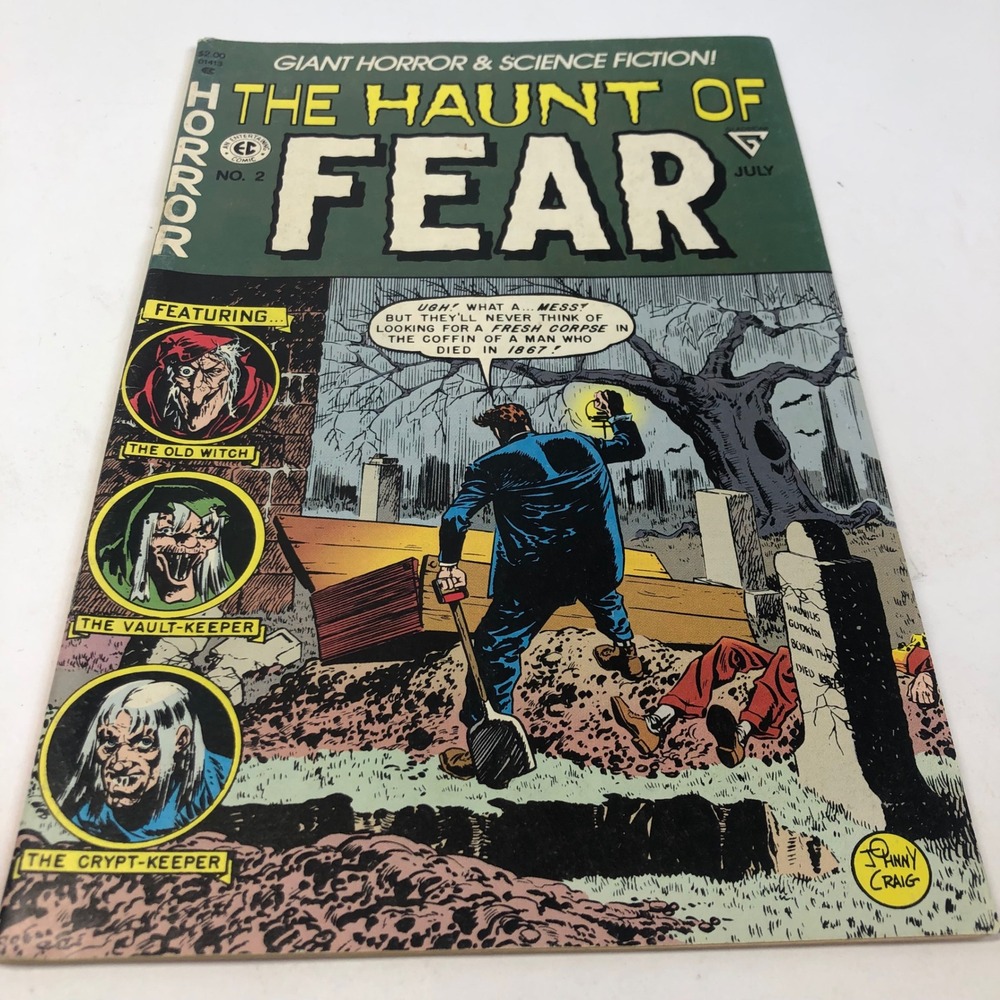 The‎ Haunt of Fear No 2 EC Comics July 1991 Giant Horror Sci Fi Comic Book